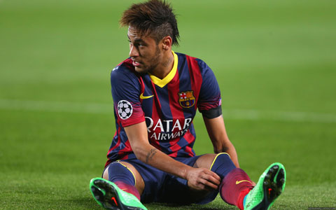 Neymar sẽ vắng mặt ở trận tranh Siêu cúp châu Âu sắp tới