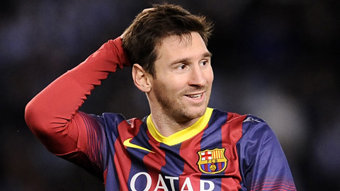Messi lấy lại hình ảnh bằng việc quyên nửa triệu đô la cho UNICEF