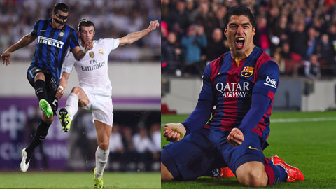 Suarez và Bale cùng sắm vai chính tại Real và Barca: Kẻ bay cao, người lao dốc