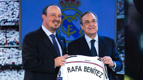 HLV Benitez mới ký hợp đồng 3 năm với Real