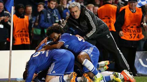 Chelsea của Mourinho vẫn là “ngáo ộp” đại chiến