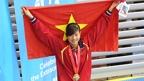 Ánh Viên giành thêm 1 huy chương tại Cúp thế giới 2015