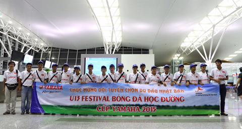 Lễ tiễn đoàn tại sân bay Nội Bài 