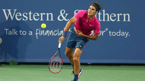 Roger Federer khởi đầu suôn sẻ tại Cincinnati
