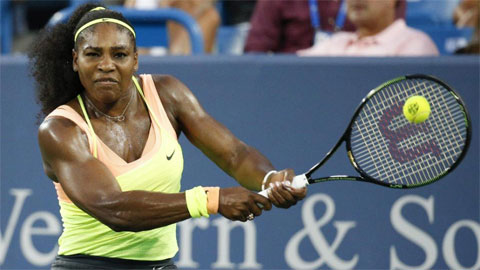 Serena Williams lần thứ 3 liên tiếp vào chung kết Cincinnati