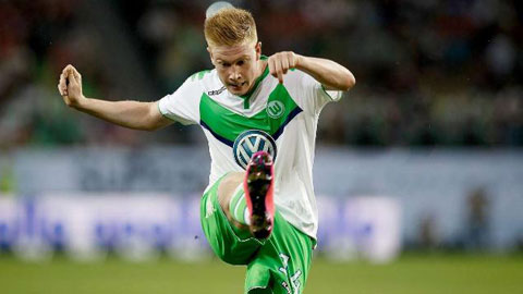 Wolfsburg khởi đầu kém ấn tượng: De Bruyne là… rào cản