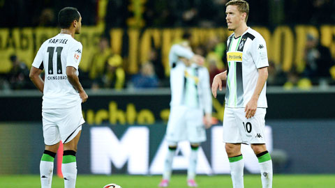 Wolfsburg và M'gladbach vẫn ngủ quên trên chiến thắng