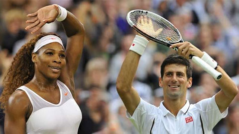 Djokovic và Serena Williams đứng đầu top hạt giống tại US Open