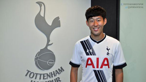 Heung-Min Son gia nhập Tottenham với giá kỷ lục cho cầu thủ châu Á