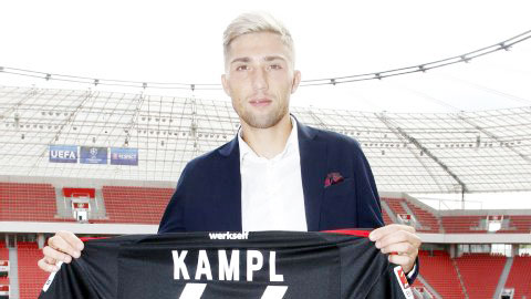 Leverkusen chi 11 triệu euro đón Kampl