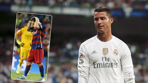 Ronaldo và Messi cùng tịt ngòi 2 vòng đầu: Đồng bệnh tương lân