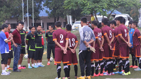 Lãnh đạo VFF thăm và động viên U19 Việt Nam