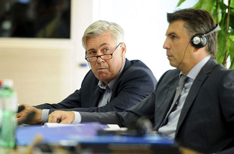 Cựu HLV Real - Carlo Ancelotti cũng có tên trong danh sách khách mời