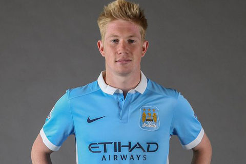 Bruyne mới đầu quân cho Man City trong mùa Hè năm nay