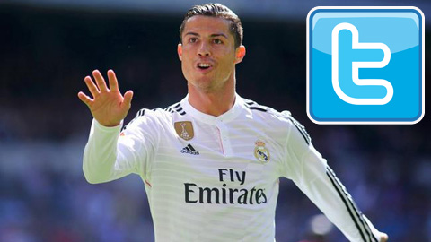 Ronaldo cứ viết một tweet lại kiếm 5,7 tỷ đồng từ Twitter
