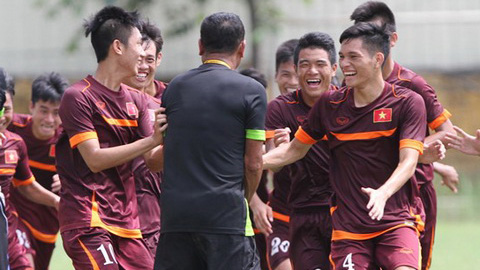 Chuẩn bị vòng loại U19 châu Á năm 2016, đội U19 Việt Nam vẫn tập huấn tại chỗ