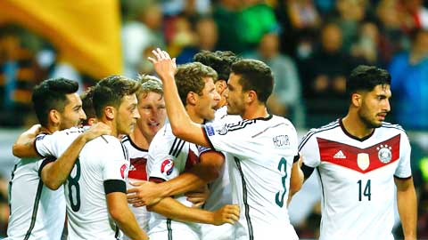 ĐT Đức giành lại ngôi đầu bảng D vòng loại EURO 2016: Đó là nhà ĐKVĐ thế giới