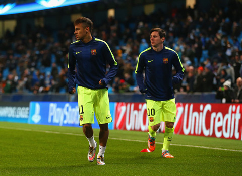 Neymar là tương lai của Barca