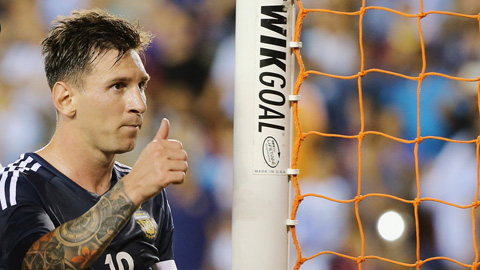 Messi sẽ phá kỷ lục ghi bàn của "Vua sư tử" Batistuta