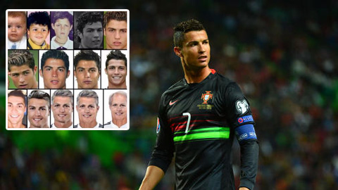 Ronaldo tự đăng ảnh chế về mình lên mạng xã hội