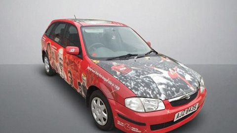 Chiếc Mazda 14 năm tuổi được rao bán với mức phí 790 bảng
