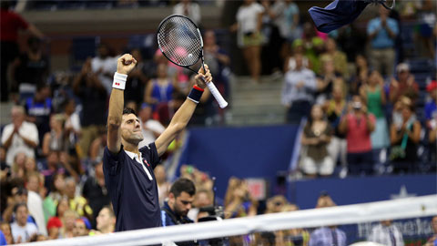 Djokovic lần thứ 9 liên tiếp vào bán kết US Open