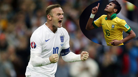 Neymar chỉ cần 5 năm để sánh ngang kỷ lục của Rooney