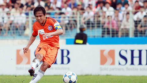 Minh Phương (SHB.ĐN) chia tay sự nghiệp cầu thủ ở vòng 26 V.League 2015