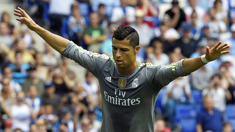 Ronaldo ghi 5 bàn, Real thắng rộn ràng 6-0