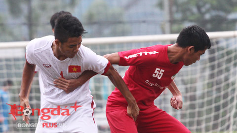 U19 Việt Nam thua đậm các đàn anh U21 Viettel