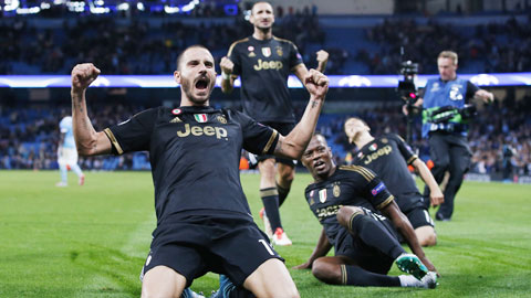 Juventus hạ gục Man City: Bản lĩnh nhà Á quân