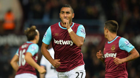 Payet đang chơi rất ấn tượng trong màu áo West Ham