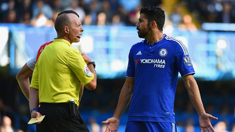 7 bằng chứng cho thấy Costa xứng đáng bị đuổi ở trận Chelsea thắng Arsenal