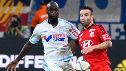 Chơi thiếu người, Marseille vẫn cầm hòa Lyon 1-1