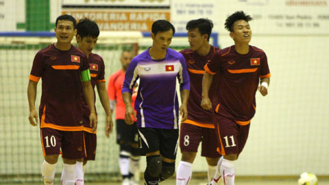 ĐT futsal nam Việt Nam thắng trận đầu tiên tại Tây Ban Nha