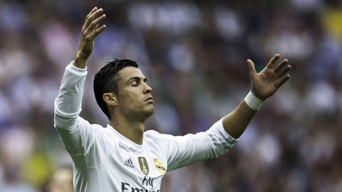 Ronaldo dứt điểm 14 lần, 0 bàn thắng ở trận hoà Malaga
