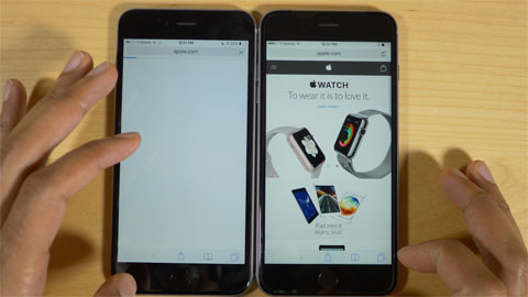 So sánh hiệu năng iPhone 6s với iPhone 6