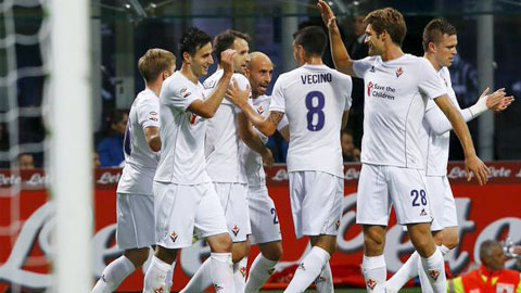 Hạ Inter 4-1, Fiorentina quay lại ngôi đầu Serie A sau 16 năm