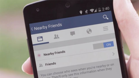 Facebook cho dùng tính năng tìm bạn bè ở gần Nearby Friends tại Việt Nam