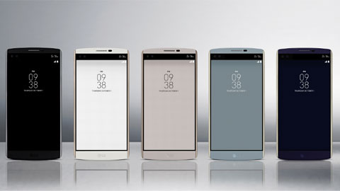 LG ra mắt LG V10 độc đáo với 2 màn hình và cụm camera selfie kép
