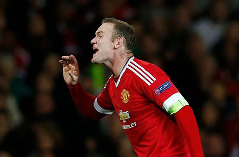 Rooney mới ghi 1 bàn ở Premier League mùa này