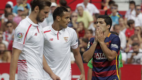 Barca không Messi chìm nghỉm trên sân nhà Sevilla