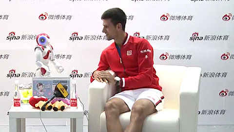 Djokovic trả lời phỏng vấn của Robot trước thềm China Open
