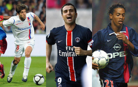 Những danh thủ người nước ngoài từng chơi bóng ở Pháp