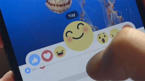 Facebook thử nghiệm Reaction với cảm xúc vui, buồn bên cạnh nút Like