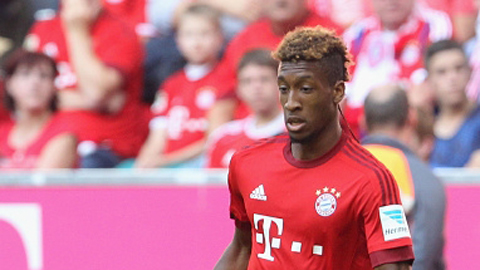 Kingsley Coman hòa nhập rất nhanh sau khi tới Bayern