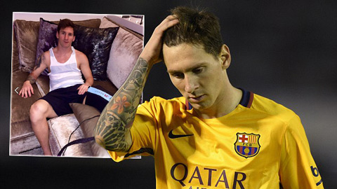 Bình thản trước cáo buộc trốn thuế, Messi tập trung chạy chữa chấn thương