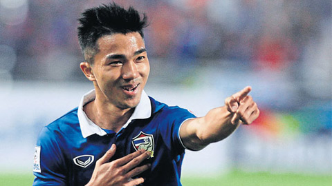 Kiatisak mang Messi Thái sang đấu với Việt Nam