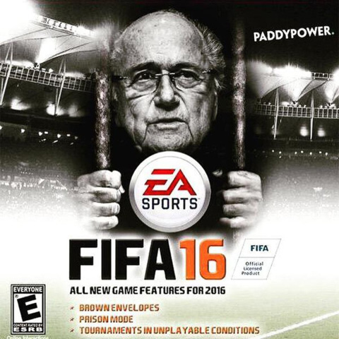  Ảnh chế Blatter trong trò chơi FIFA 2016