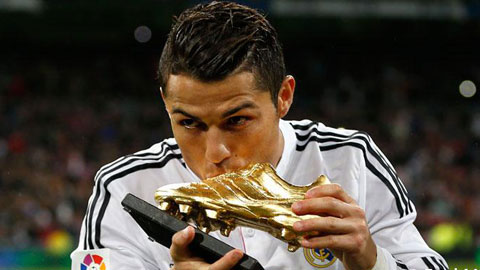 Ronaldo nhận Chiếc giày vàng châu Âu thứ 4 vào ngày mai (13/10)